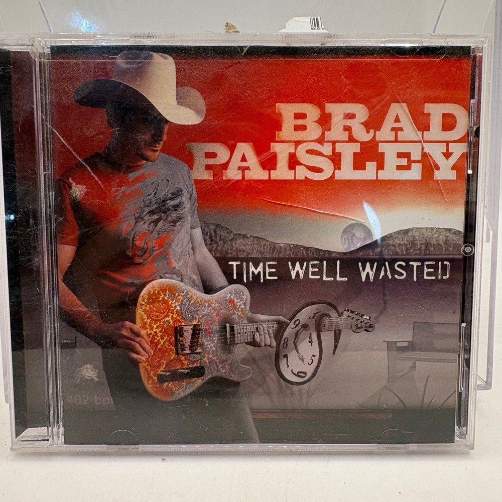 Brad Paisley Time Well Wasted CD 2005 Arista Nashville 82876-69642-2 Country